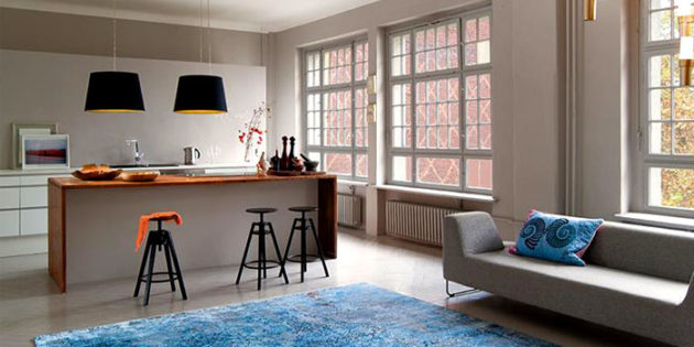 arredare casa moderna tappeti enormi
