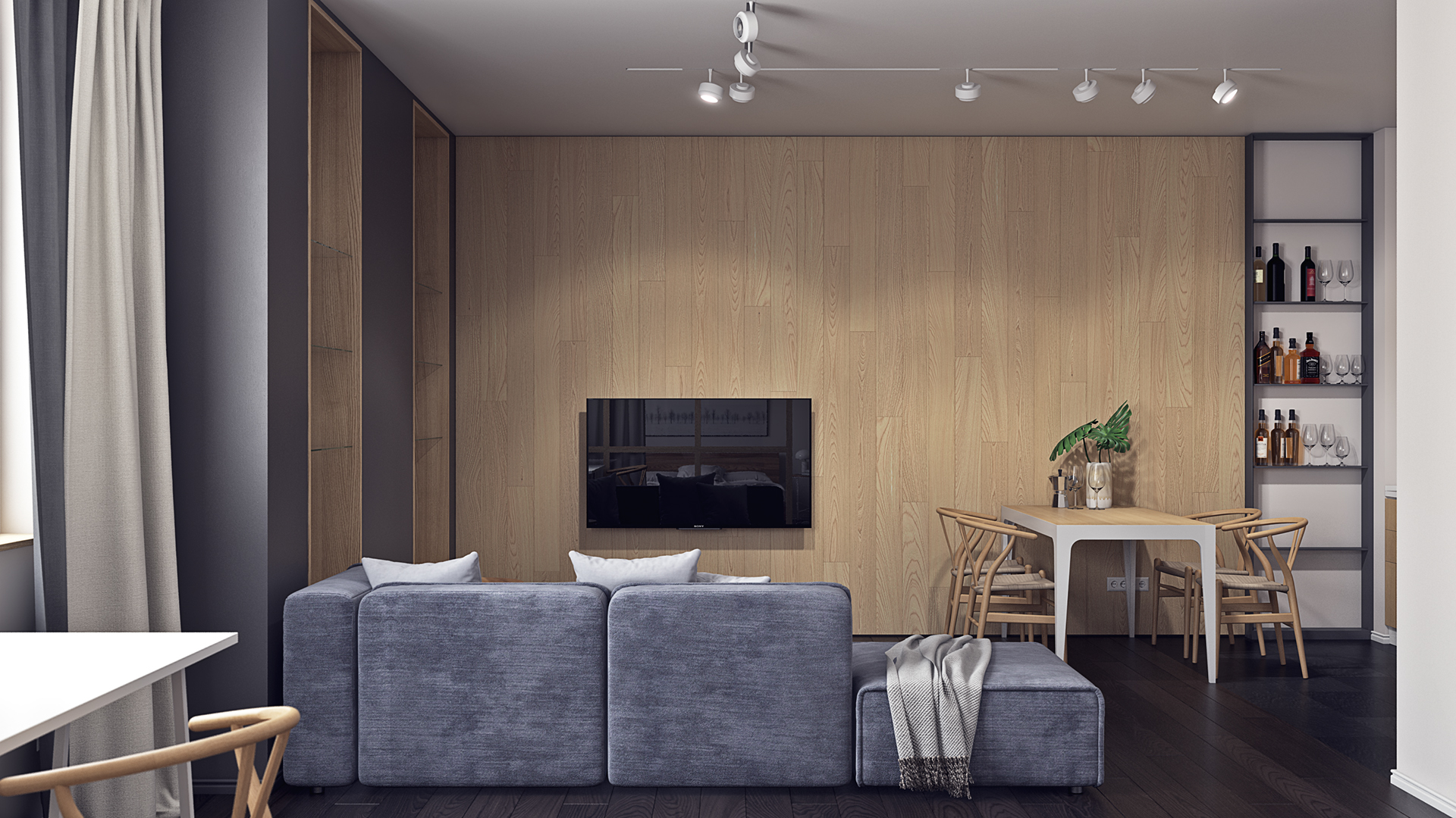 Arredamento soggiorno moderno