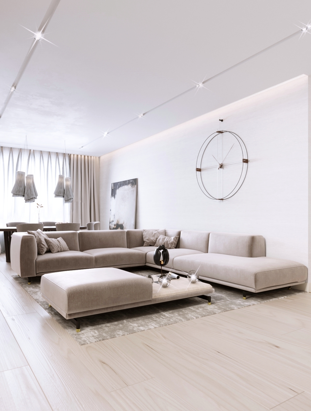 Illuminare il controsoffitto in cartongesso: idee moderne per ogni ... Controsoffitti in cartongesso soggiorno