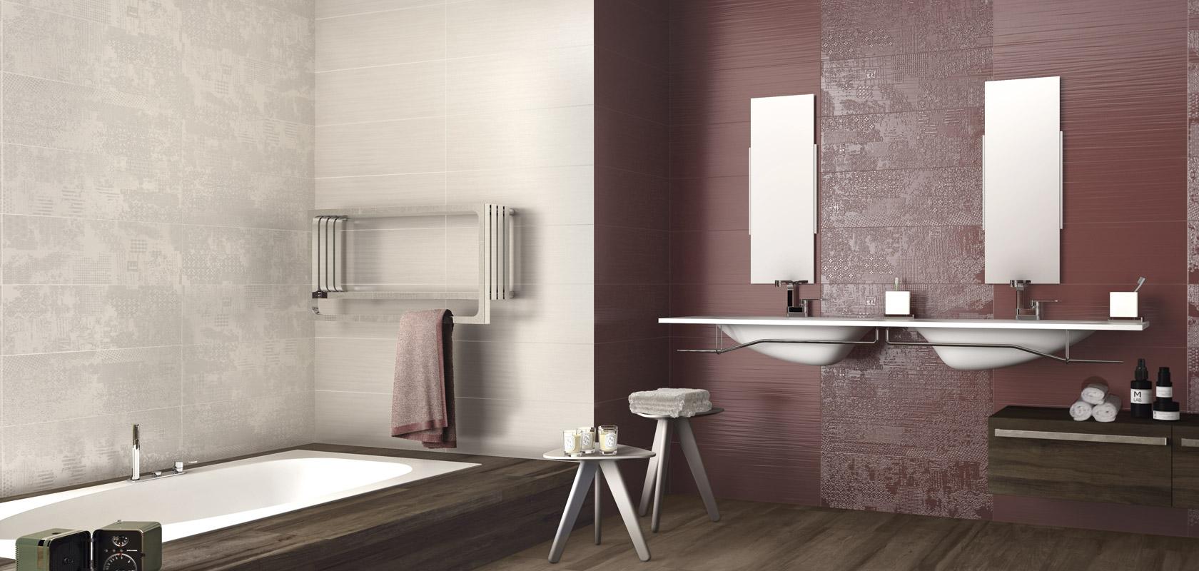 Scegliere i rivestimenti bagno: 10 idee per abbinare i materiali nel ... Rivestimento bagno legno