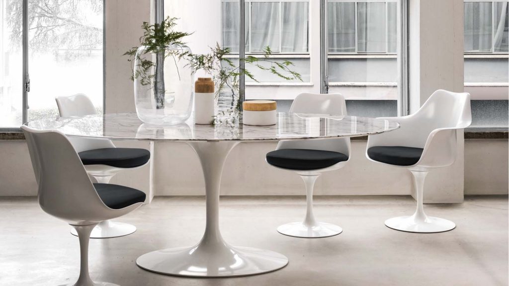 Tavolo di design bianco