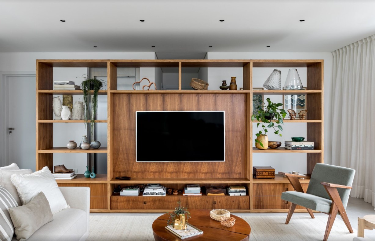 Parete attrezzata di design per TV: 25 idee moderne