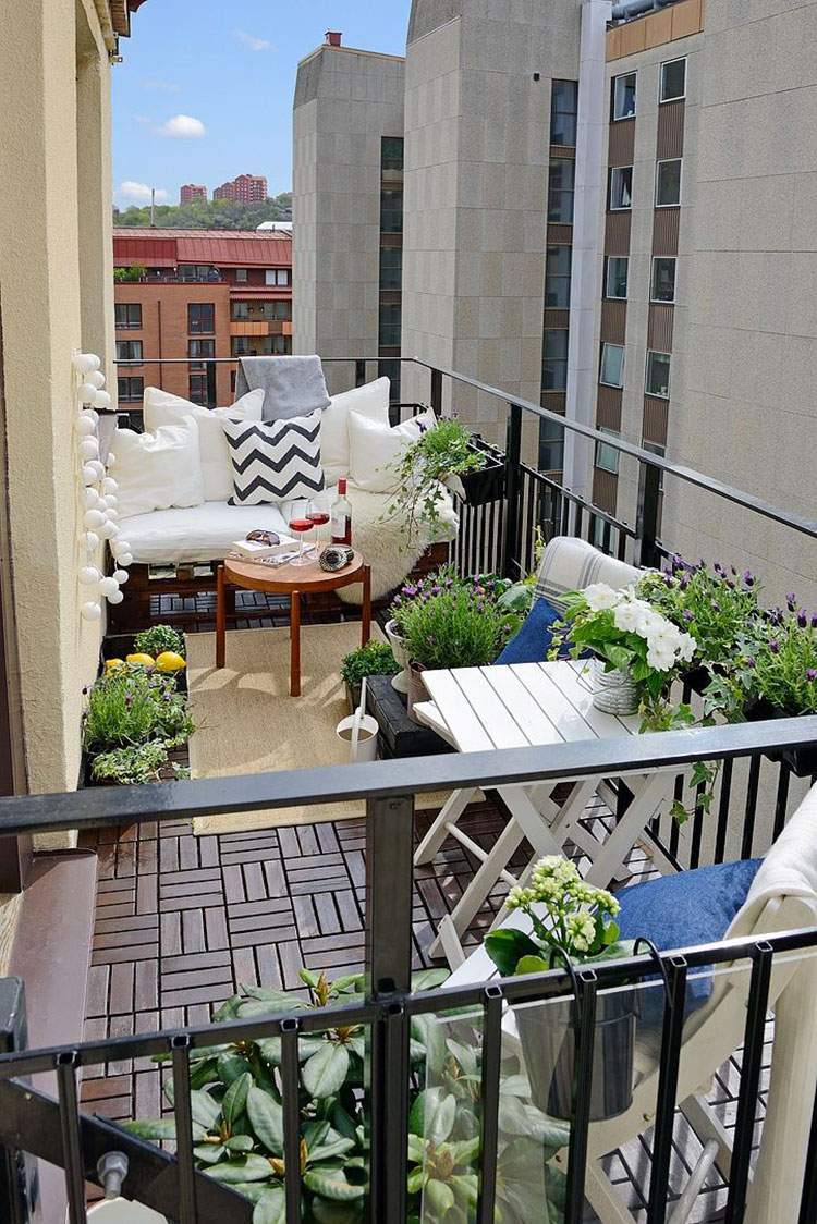 Arredare il balcone: 40 idee - LivingCorriere