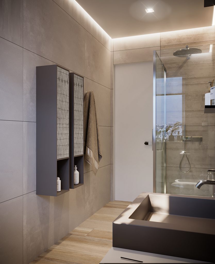 Arredare un bagno rettangolare