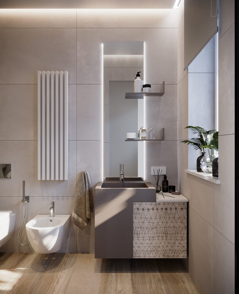 Arredare un bagno stretto