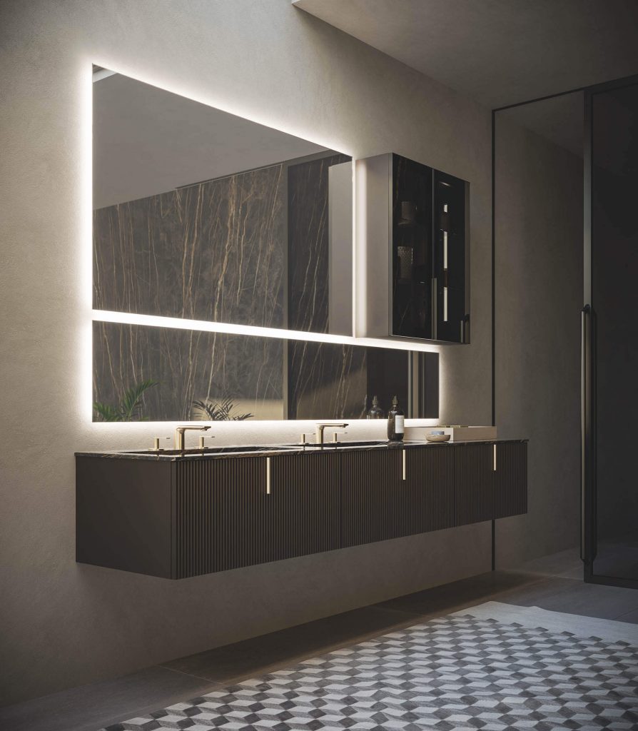 bagno in stile classico contemporaneo