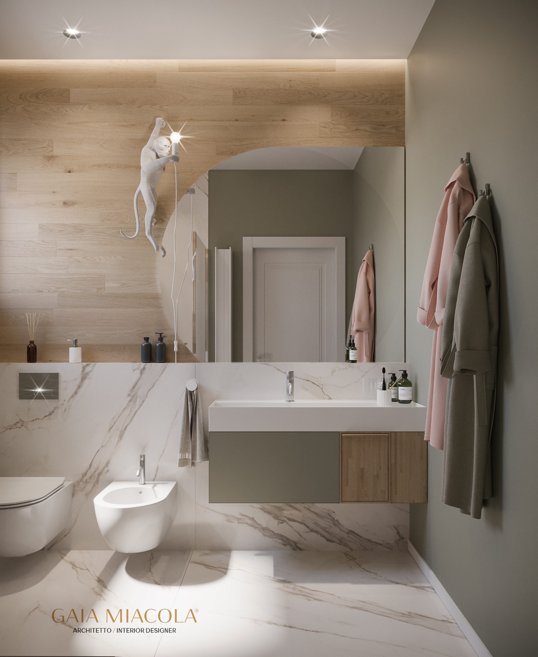 Bagno in marmo: come arredarlo e idee