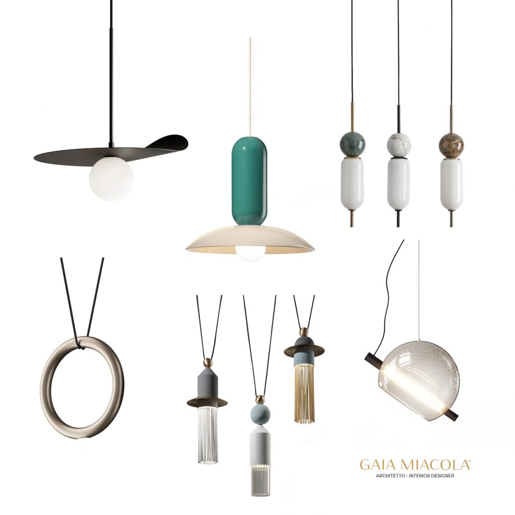 Lampade a sospensione per comodino design