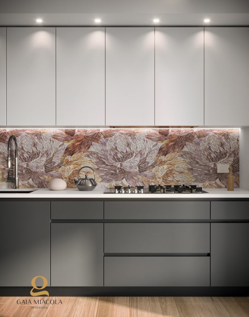 cucina con FAP ceramiche