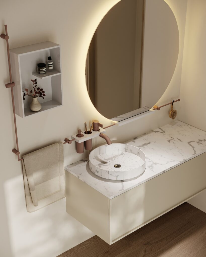 Personalizzazione e funzionalità in bagno